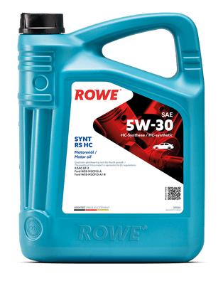 ROWE HIGHTEC SYNT RS HC 5W-30 ILSAC GF-2 синтетическое 5 л 20024-0050-99