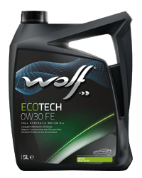 Wolf ECOTECH FE 0W-40 API SN; ACEA A3/B4 синтетическое 5 л