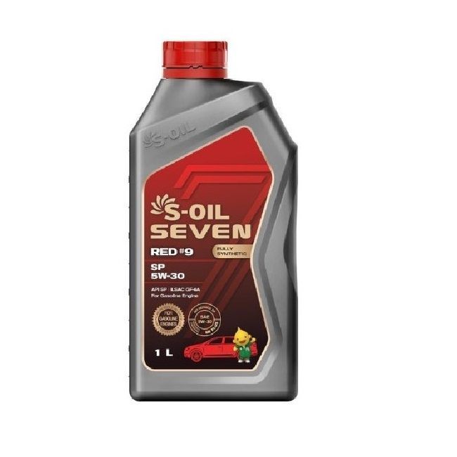 S-Oil Seven RED #9 5W-30 API SN/CF; ILSAC GF-5 синтетическое 4 л E107623